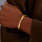 Best B♥tches Promise Front-Open Bar Bangle