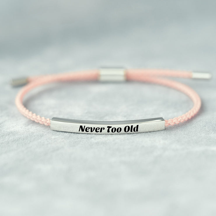 Never Too Old Tube Bracelet