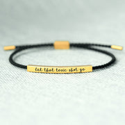 Inspirational Tube Bracelet