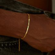 1-6 Birthstone Bar Bracelet