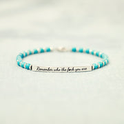 Turquoise Tube Bracelet