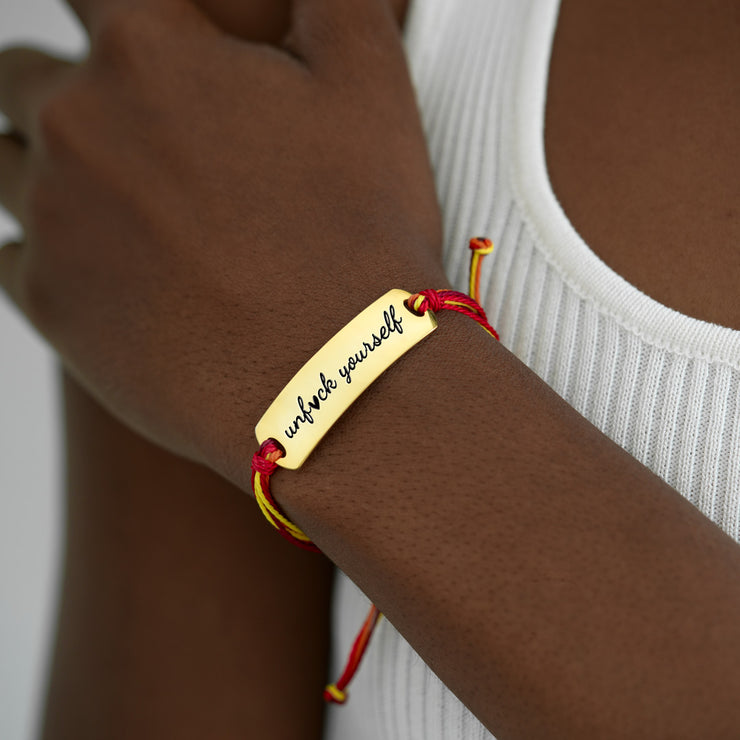 Handmade Engraving Bracelet