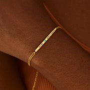 1-6 Birthstone Bar Bracelet