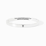 God Is In Control Mantra Bangle