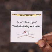 Bad B♥tch Squad Nugget & Tube Bracelet