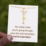 Faith Letter Necklace