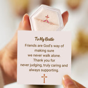 Never Walk Alone Botonee Cross Ring