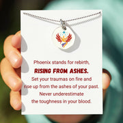 Phoenix Mantra Necklace