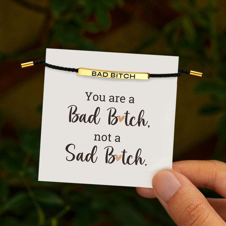 Bad B♥tch Empowerment Tube Bracelet