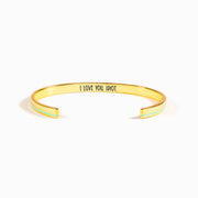Enamel Stripe Bangle