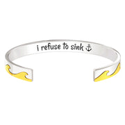 Minimalist Wave Bangle
