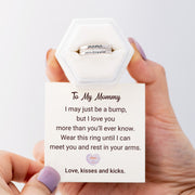 Mama You Are Doing Great Engraved Motivation Ring