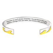 Minimalist Wave Bangle