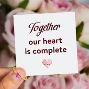 Together Our Heart Is Complete Love Ring