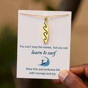 Surfboard Necklace