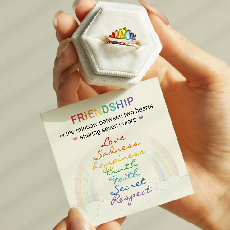 Matching Rainbow Ring