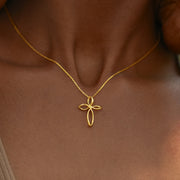 Golden Knot Necklace