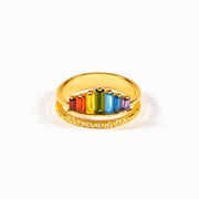 You Will Be OK Rainbow Ring