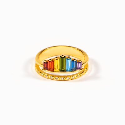 You Will Be OK Rainbow Ring