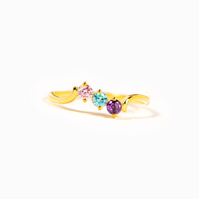 1-5 Birthstone Ring