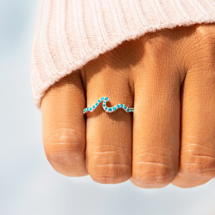Pavé Wave Ring
