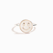 Love You Smiley Face Ring