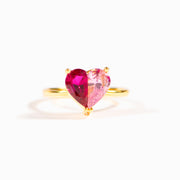 Mama's Valentine Pieced Heart Ring