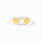 A Pair of Comforting Cat Paws Ring