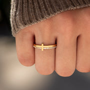 Golden Cross Ring