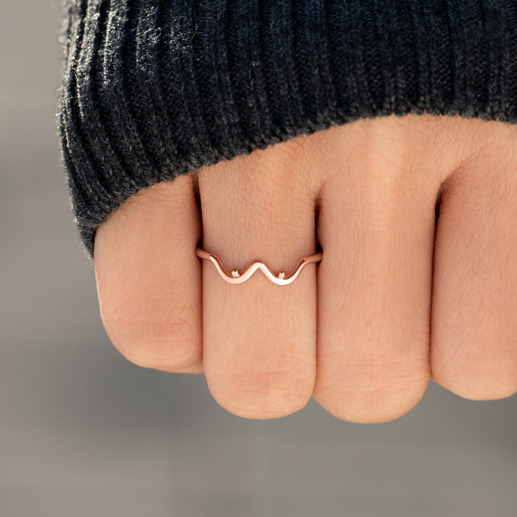 You'll Win Rose Gold Boobie Ring