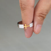 Cross Ring Band