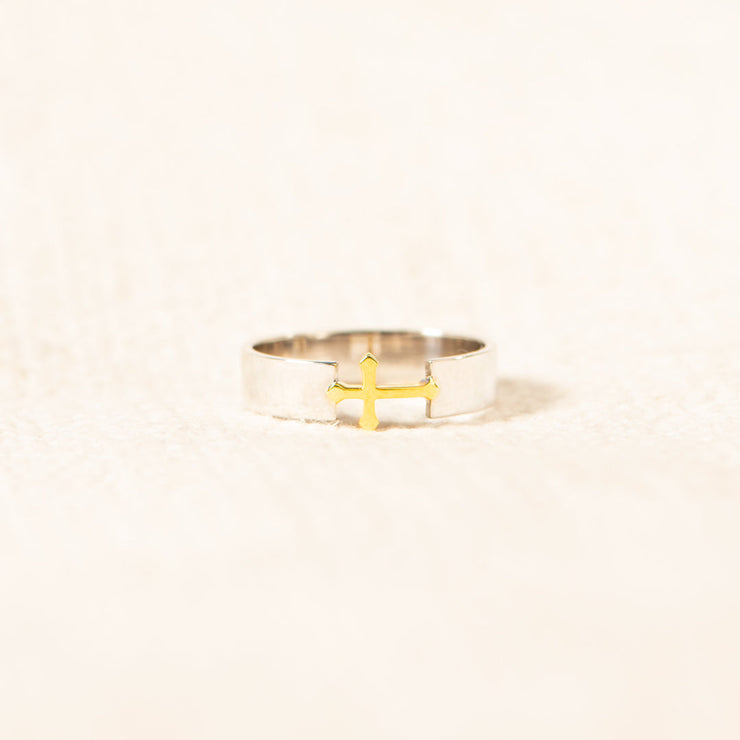 Cross Ring Band