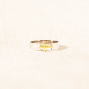 Cross Ring Band