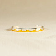 Minimalist Wave Bangle