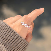 Pink Wave Ring