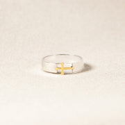 Cross Ring Band