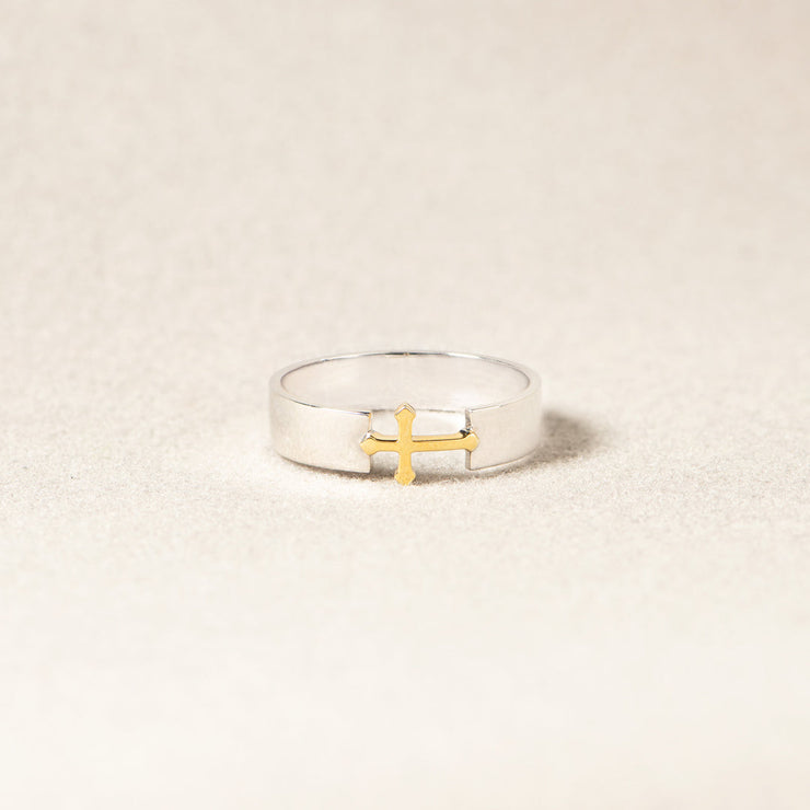 Cross Ring Band