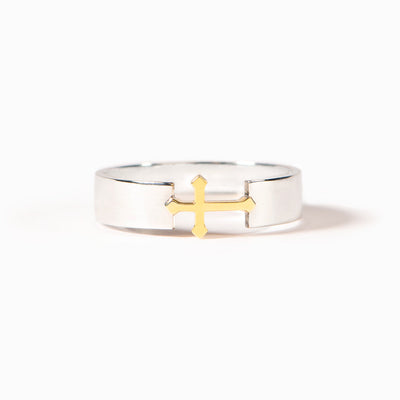 Cross Ring Band