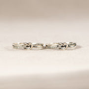 Double Band Knot Ring