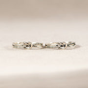 Double Band Knot Ring