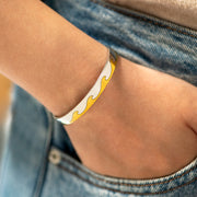 Minimalist Wave Bangle