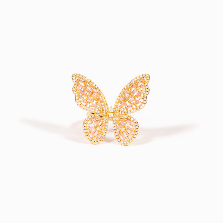 SPLENDID BUTTERFLY RING