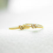 Two Strand Knot Ring