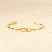 1-8 Initial Charm Infinity Bracelet
