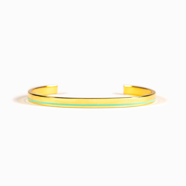 Enamel Stripe Bangle