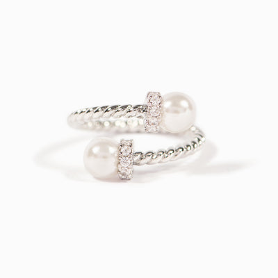 The Purest Love Double Pearl Ring