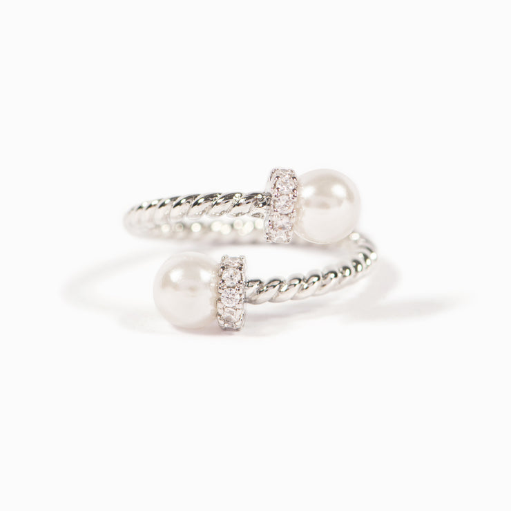 The Purest Love Double Pearl Ring