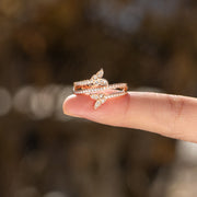 Duo Butterfly Ring