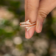 Duo Butterfly Ring