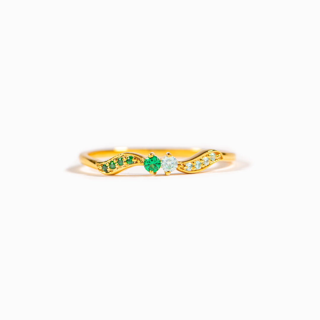 Gold Low Tide Ring main image 1